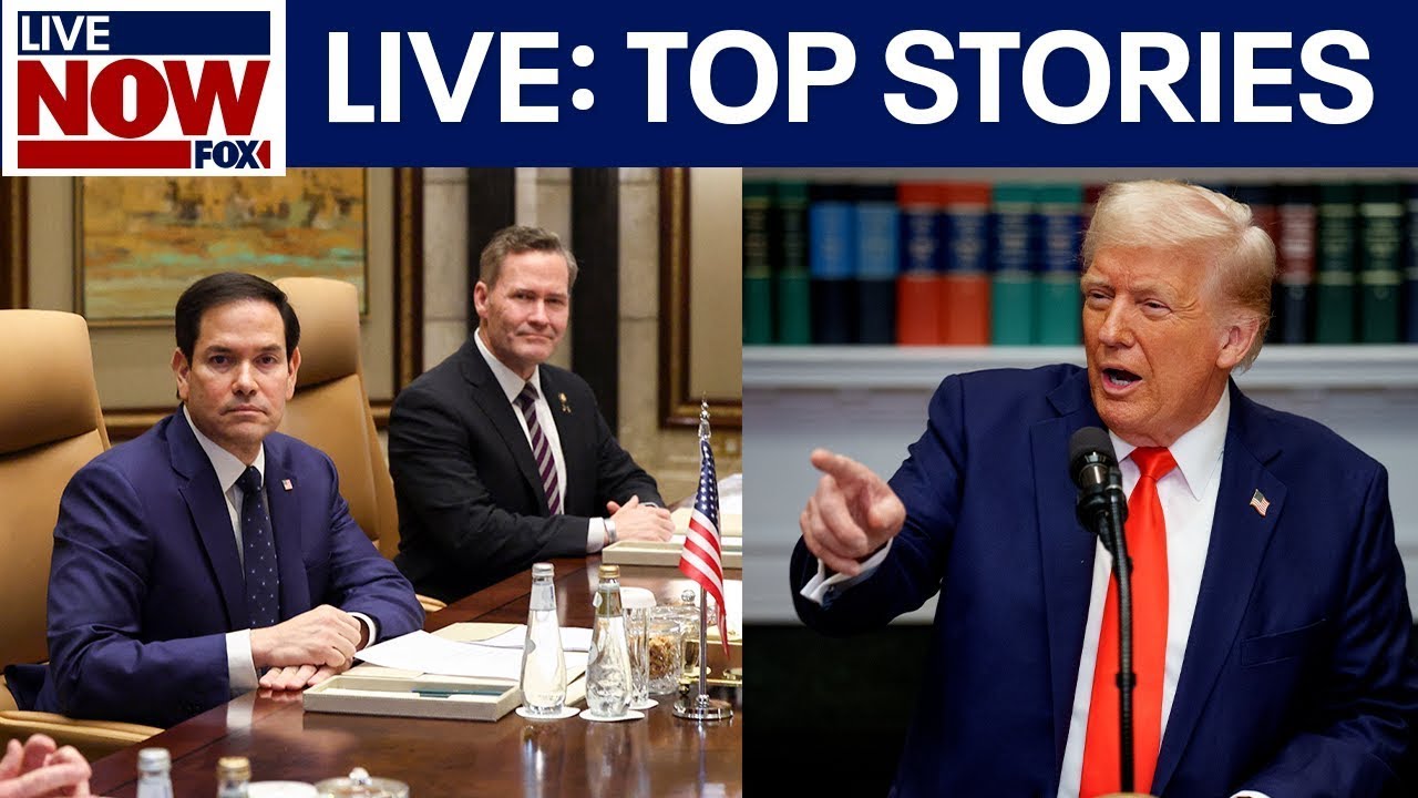 LIVE: Trump & Elon buy a Tesla, DC Plane crash update, White House press briefing,