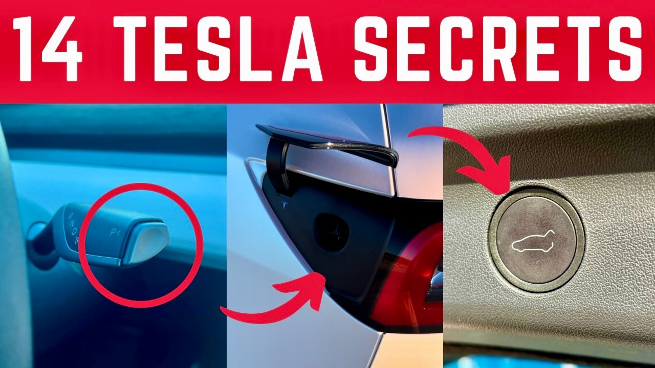 14 TESLA Model 3/Y Hidden Features OWNERS Don’t Know