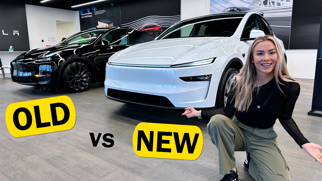 FIRST LOOK – Refresh Tesla Model Y vs Old Model Y | Is It Worth it?