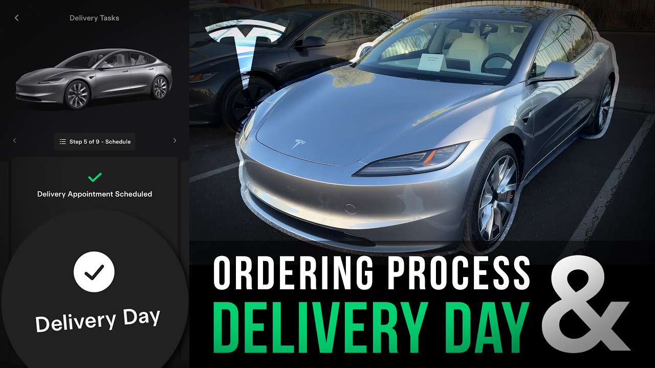 Ordering & Taking Delivery of a 2025 Tesla Model 3