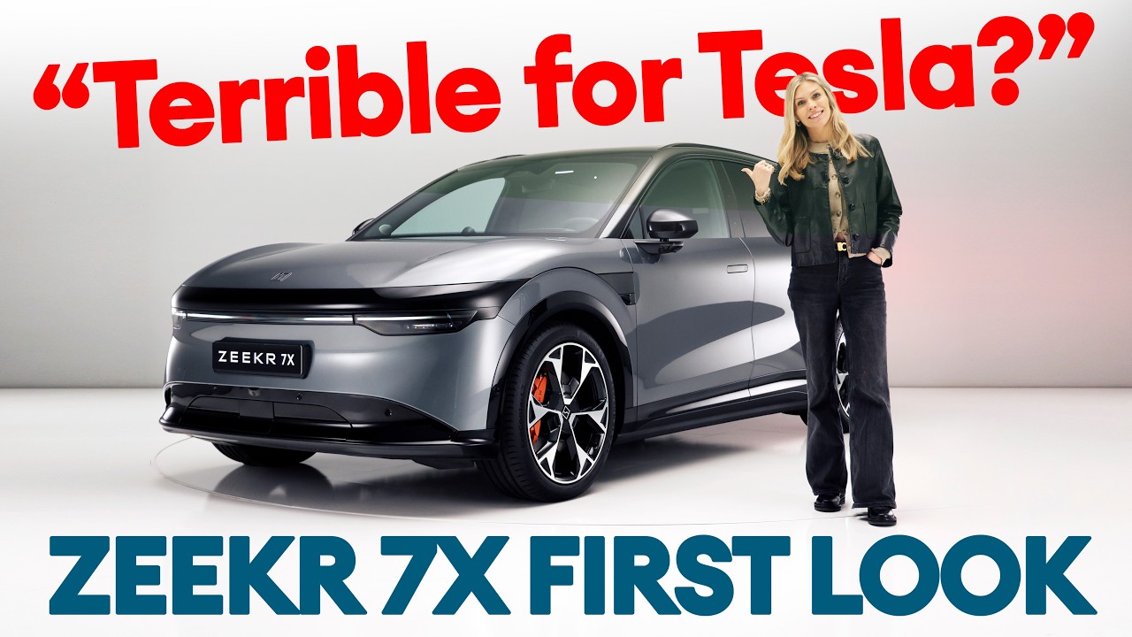 Zeekr 7X First Look – Can it take on Tesla’s Model Y? | Electrifying