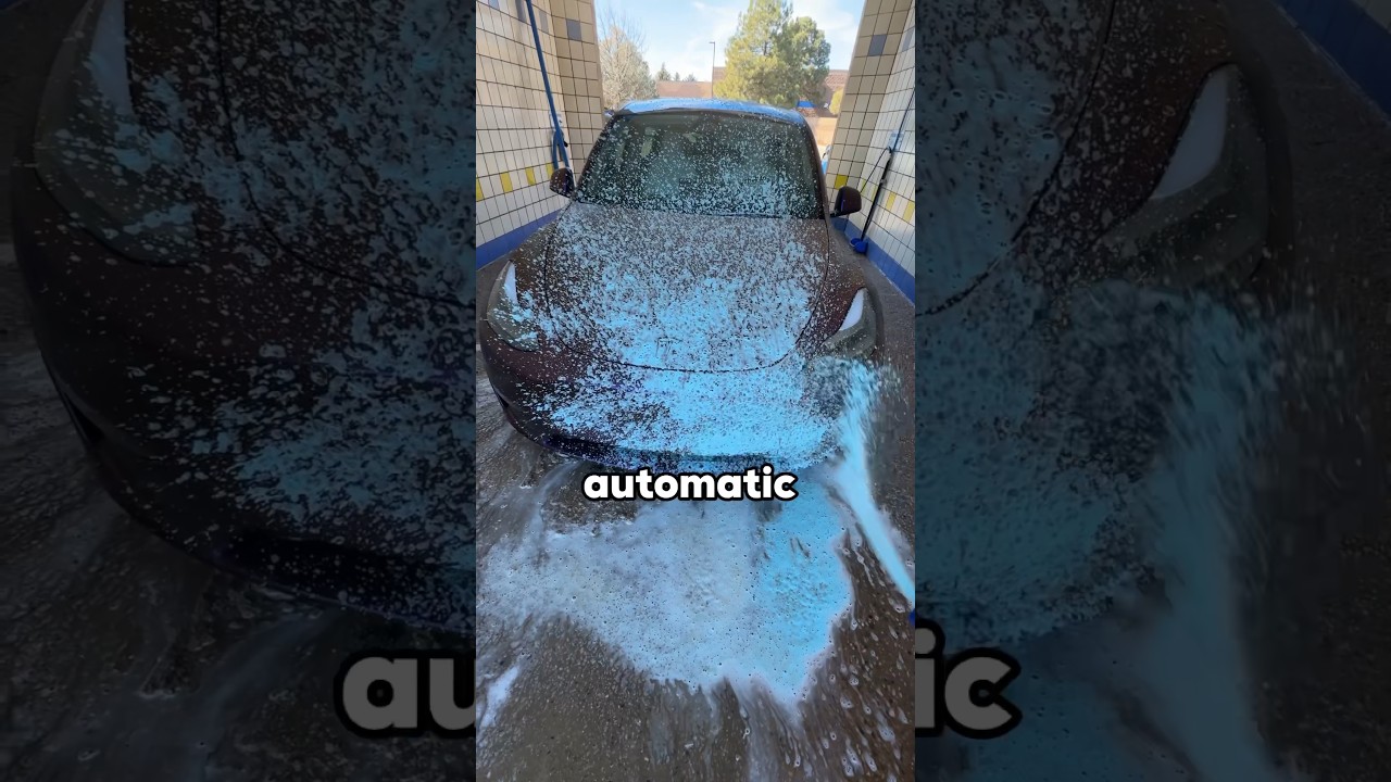 Why My Tesla NEVER Goes Through Automatic Car Washes 😅🧼