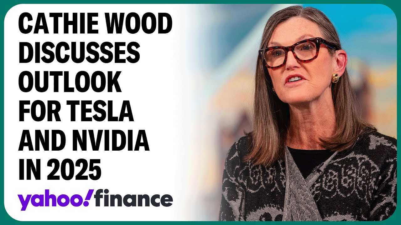 Cathie Wood discusses case for Tesla stock moving higher this year