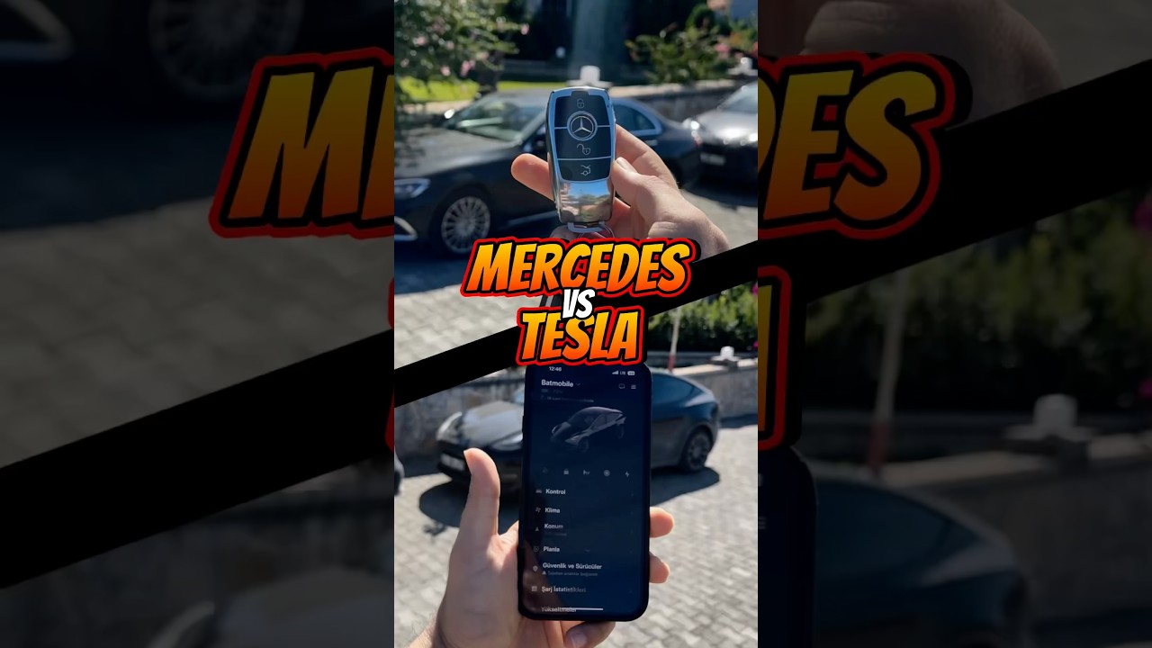 Mercedes vs Tesla: Anahtar Savaşları 🔑