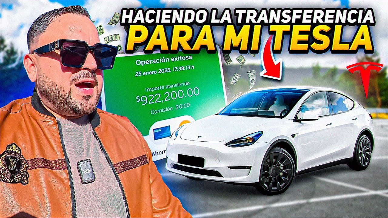 HACIENDO EL PAGO Y RECIBIENDO MI TESLA 2025