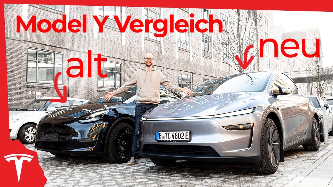 ALT vs. NEU: Der große Tesla Model Y Vergleich! Fahrwerk, Wendekreis, Ausstattung und Verarbeitung