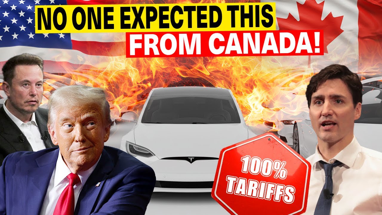 Canada’s Strong Move Could Cripple U.S. Auto Industry! Electric Vehicles & Tesla Can Take This?