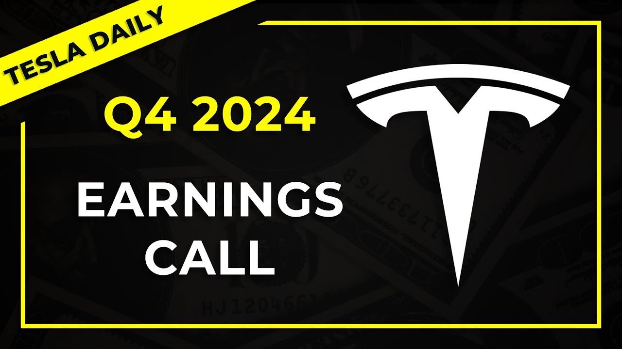 Live: Tesla Q4 Earnings Call 2024 (TSLA)