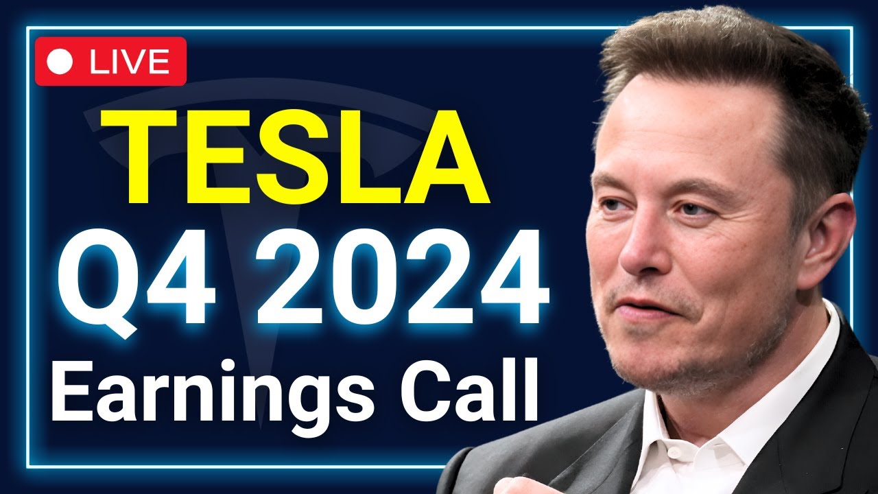 TESLA Q4 2024 Earnings LIVE