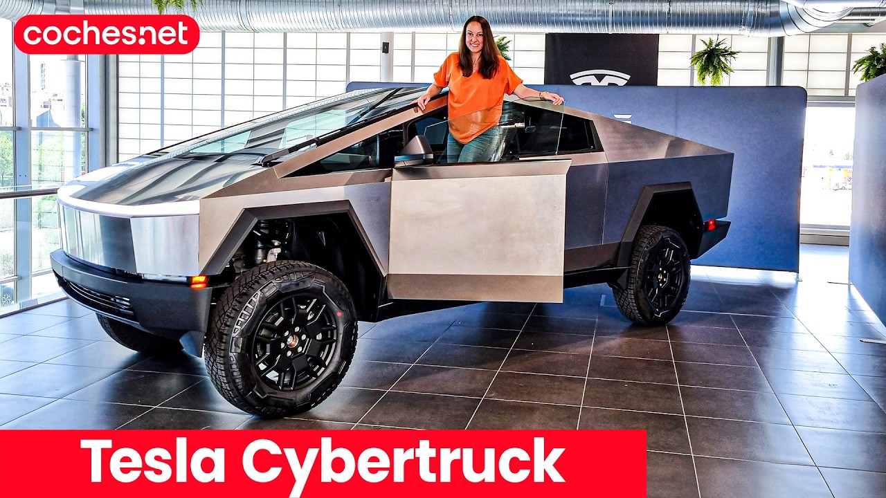 Tesla Cybertruck 2024 | Primer vistazo / Review en español | coches.net