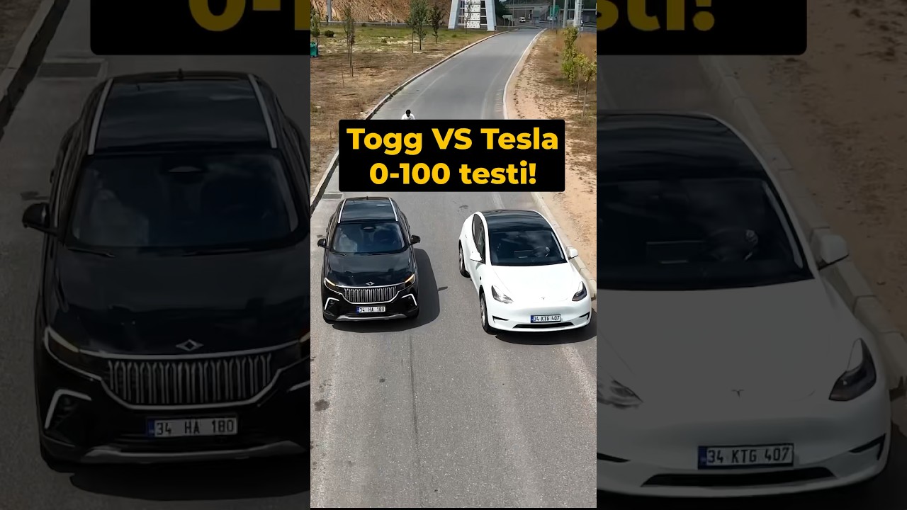 Ucuz Tesla vs Togg 0-100 testi!