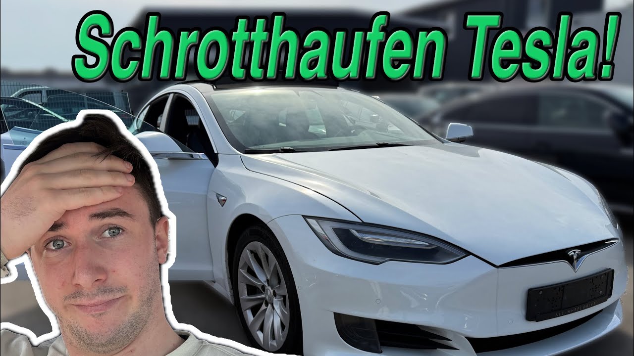 Vor Tesla Fehlkauf bewahrt: Total vergammeltes Tesla Model S besichtigt