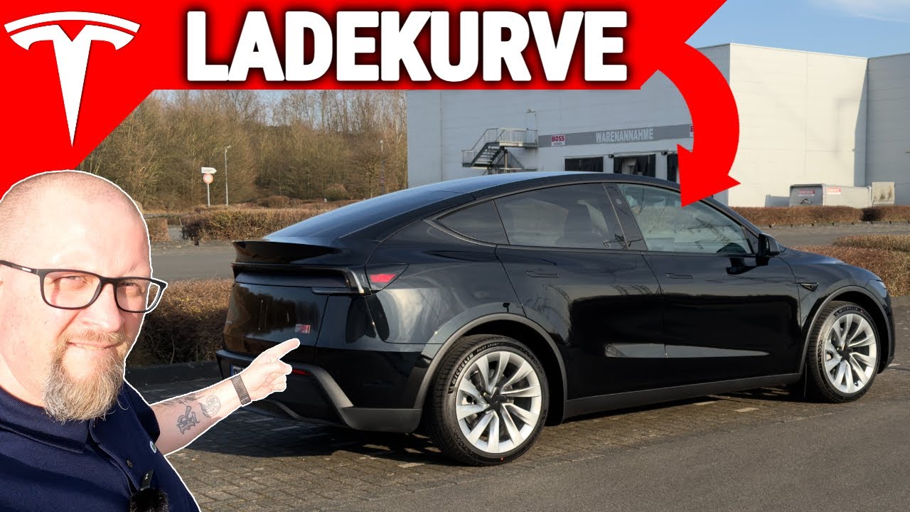 Die erste Ladekurve im Tesla Model Y Launch Series | Das Montags Video 😱🔥