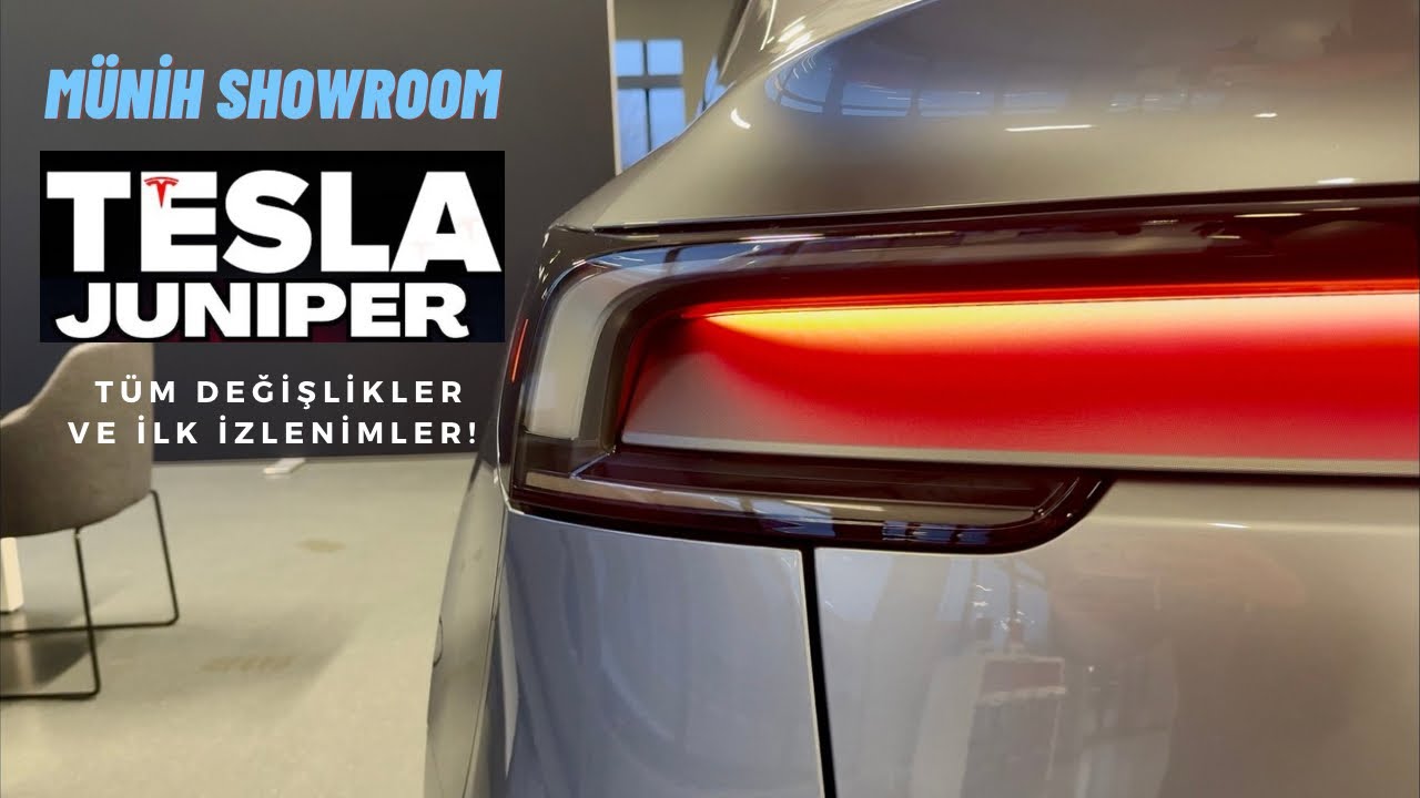 Yeni Tesla Model Y Juniper – Tüm Değişiklikler ve İlk İzlenimler!