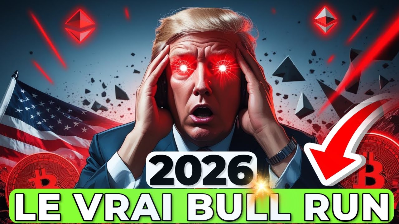 URGENT : CRASH DES MARCHÉS !! 😱 LE CYCLE CRYPTO SE RÉPÈTE !! 🚀 (2026 le vrai bull run)