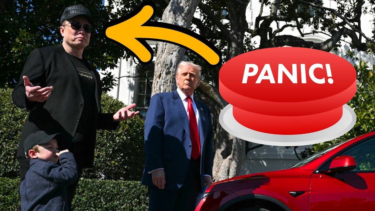 Elon Musk PANIC CRIES for help at White House