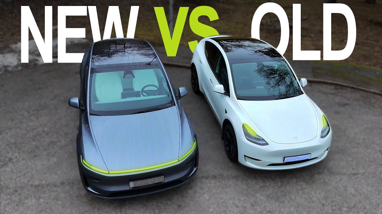 Tesla Model Y Juniper 2025 – OLD vs NEW: Surprising result!