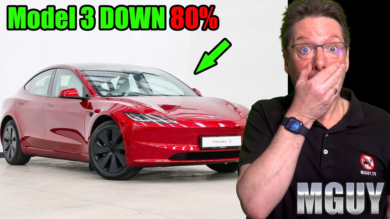 Australian Tesla sales in February PLUNGE over 70% | MGUY Australia