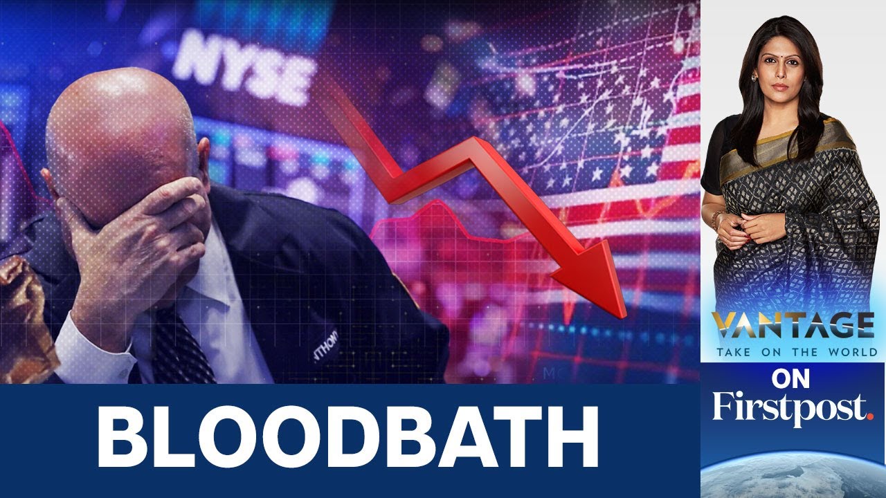 US Stocks Crash: .75 Trillion Lost Amid Recession Fears | Vantage with Palki Sharma | N18G