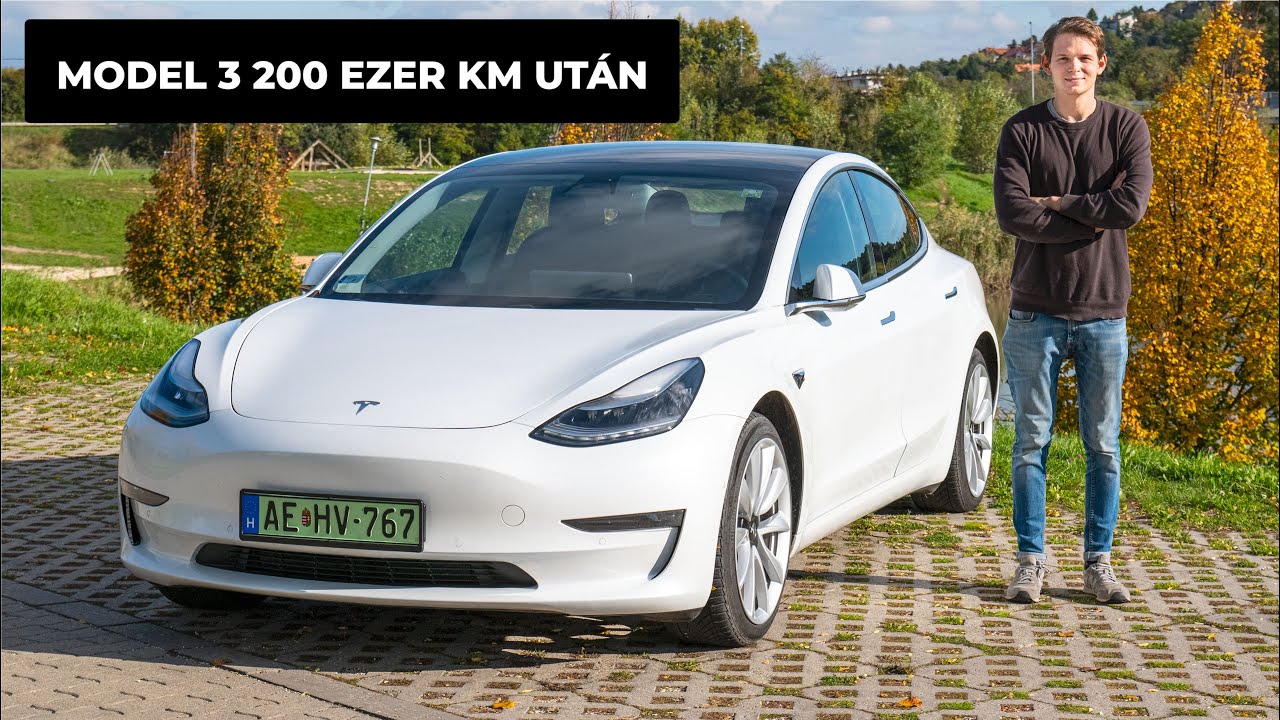 Ilyen egy olcsó használt Tesla Model 3 – 200 000 km-rel