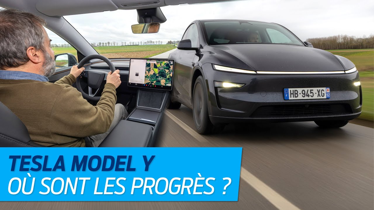 Essai Tesla Model Y restylé (2025). Voici tout ce qui change !