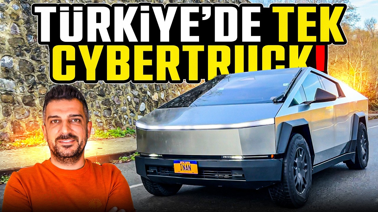 Trabzon’a Uzaydan Gelen Araba! | Tesla Cybertruck