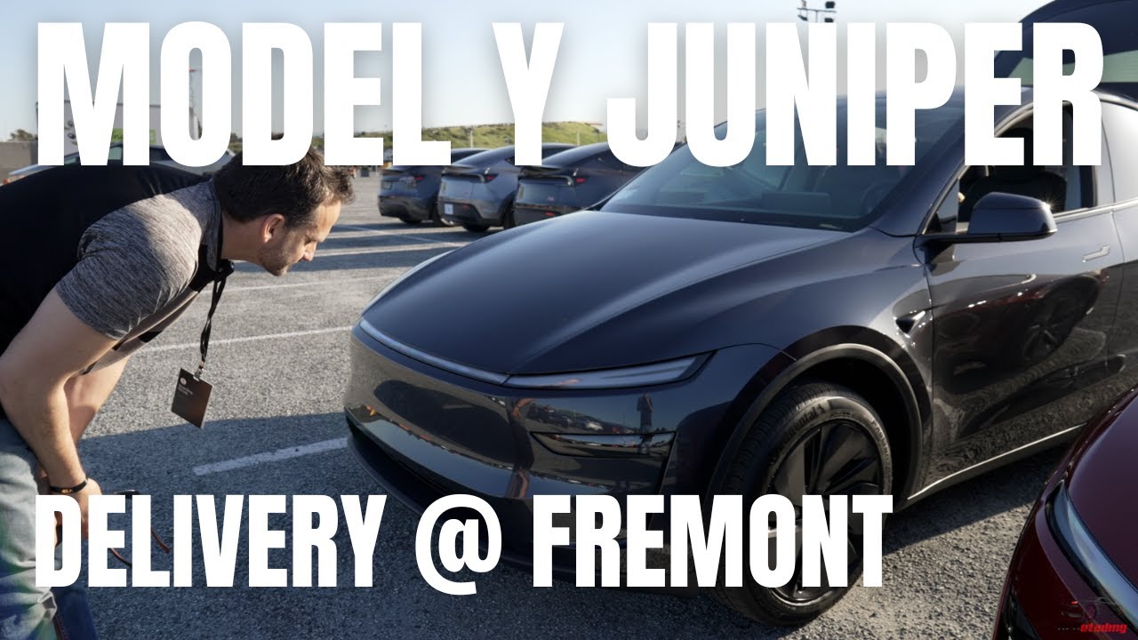 2026 Tesla Model Y Juniper Launch Series – VIP Delivery Fremont Factory