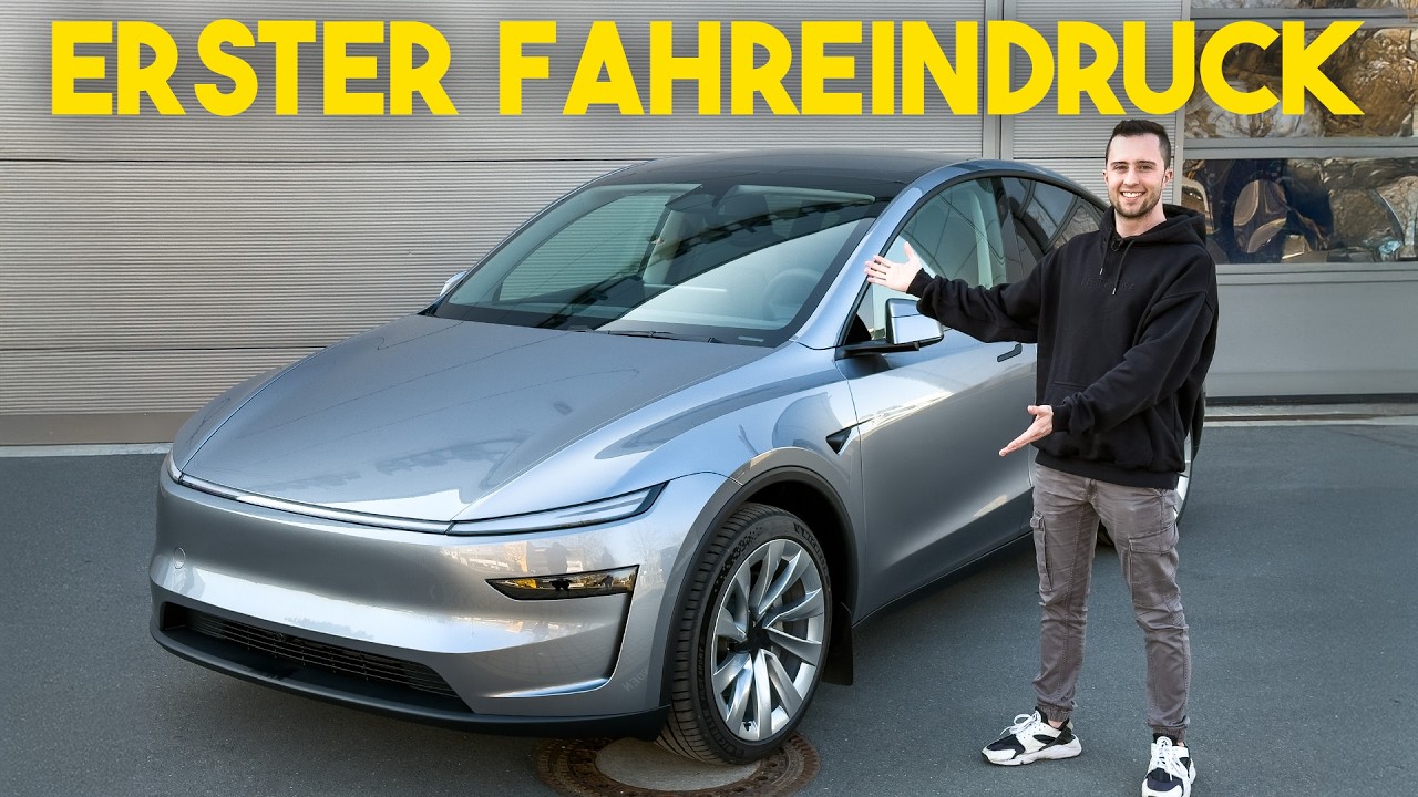 So gut fährt sich das neue Tesla Model Y wirklich! – Fahrwerk & Akustik im Test!