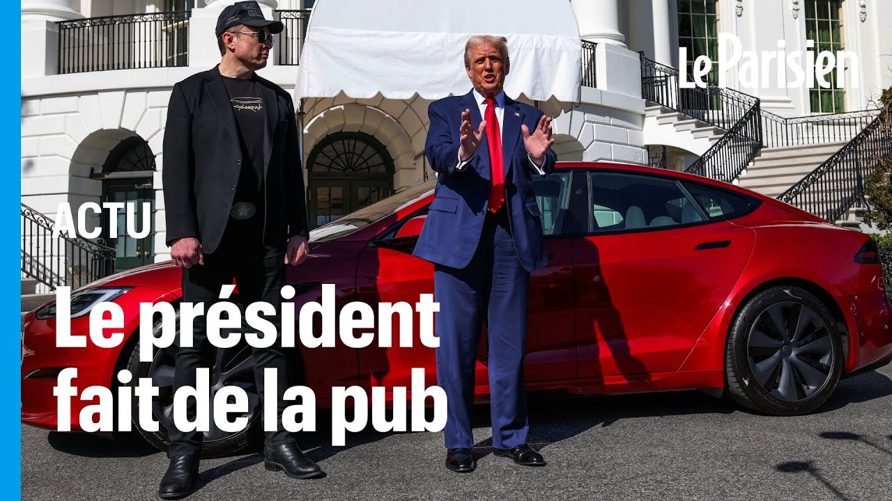 « Je vais l’acheter » : Trump vole au secours de Tesla à la Maison-Blanche