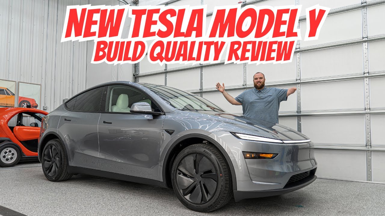 New Tesla Model Y Build Quality Review! Refresh Has Exceptional Fit & Finish