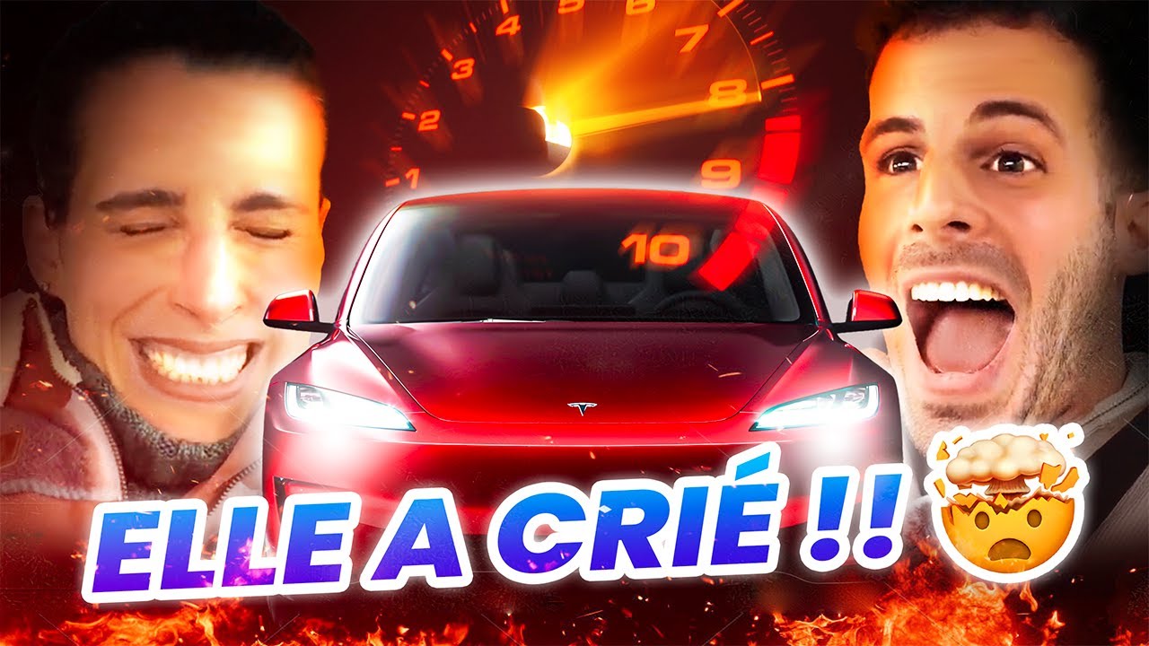 Essai TESLA Model 3 PERFORMANCE – J’ai TRAUMATISÉ tout le QUARTIER !