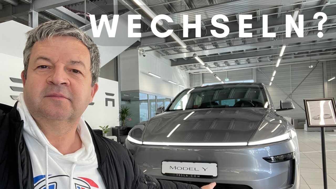 Tesla Model Y 2025 Probefahrt 🚗⚡ – Besser als mein Model 3 Highland? 🤔