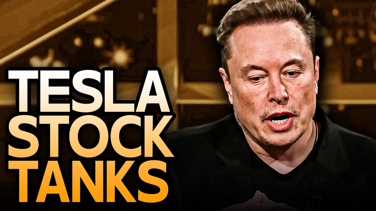 Tesla Stock TANKS As Global Hatred Of Elon Musk Grows