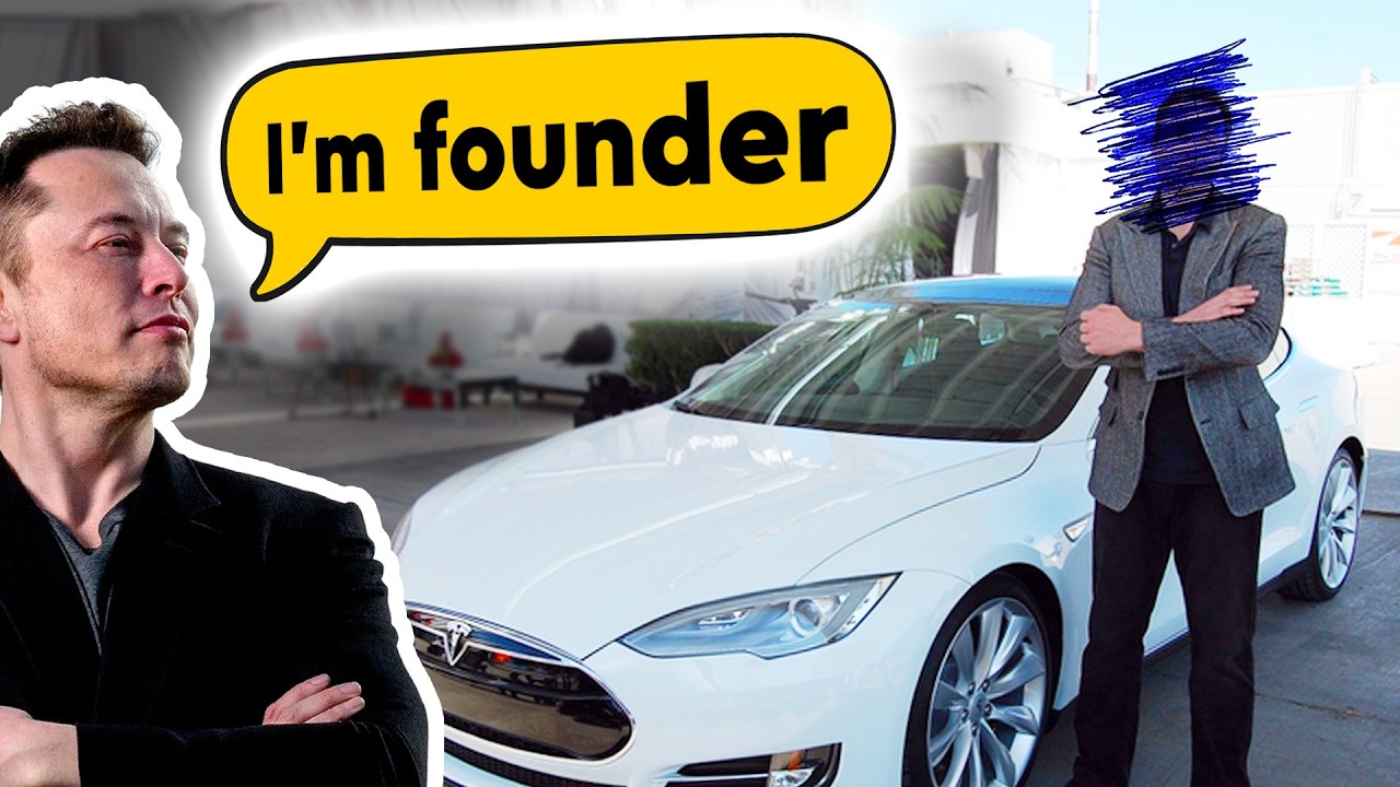 The REAL story of how Elon “stole” Tesla