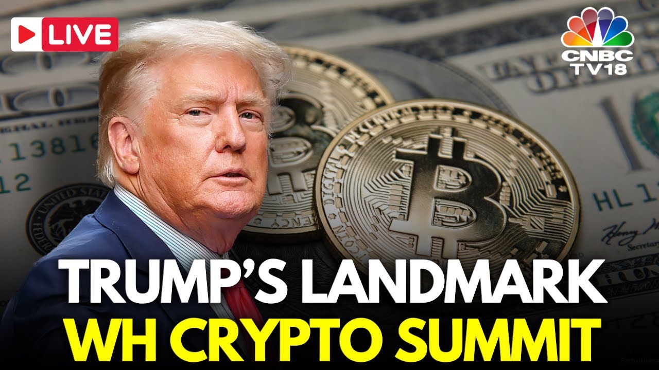 LIVE: President Trump Speaks at White House Crypto Digital Assets Summit | Trump Bitcoin | N18G