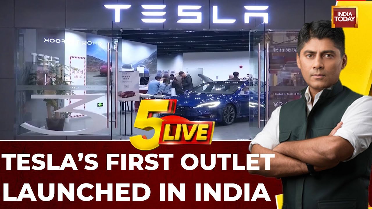 Tesla’s First Indian Showroom: Exclusive Look At Mumbai’s Bandra-Kurla Complex Outlet