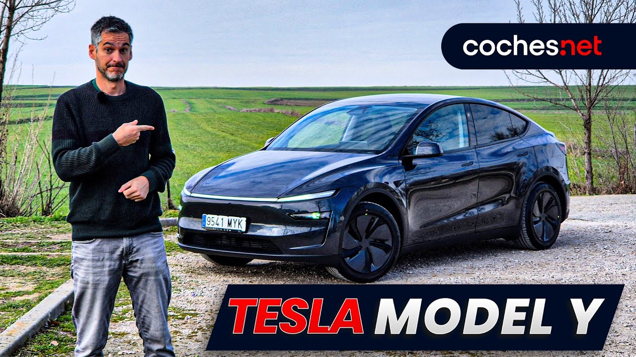 Tesla MODEL Y 2025 | Primera prueba / Test / Review en español | coches.net