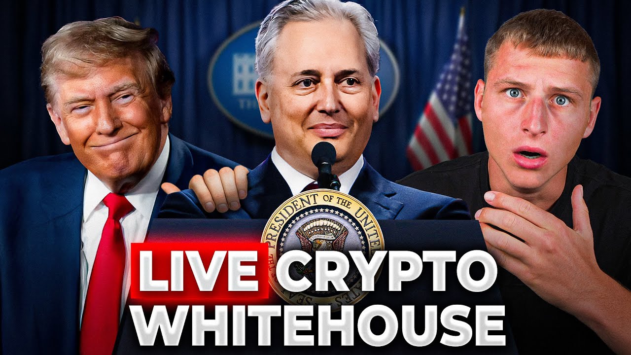 🚨LIVE: CRYPTO WHITE HOUSE SUMMIT TRUMP ANNOUNCEMENT!