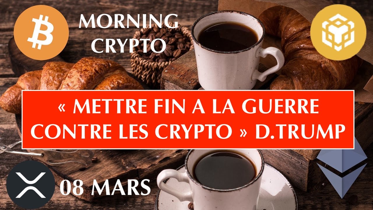 🚨 08 MARS 2025 ☀️☕️🥐 BILAN CRYPTO SUMMIT : Déception. POURQUOI MARS ET AVRIL VONT ETRE GRANDS 🔥