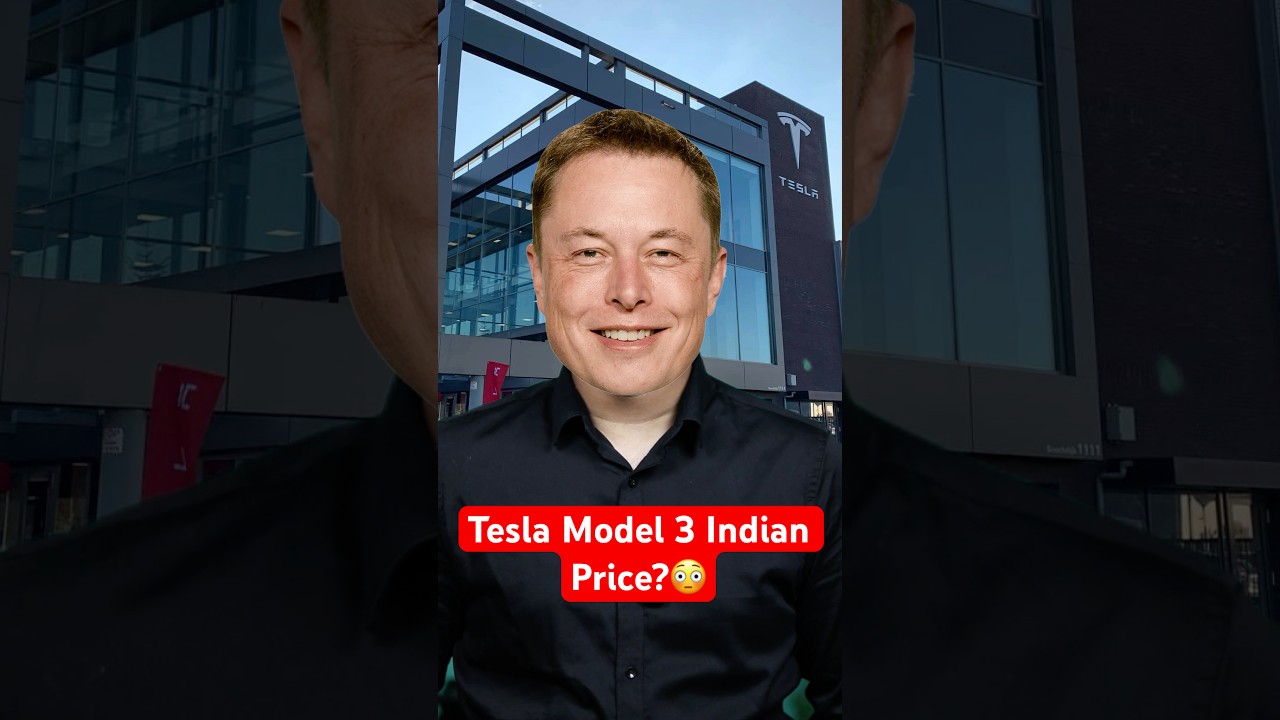 Tesla Model 3 Coming to India🤩 Price ivlova?😳