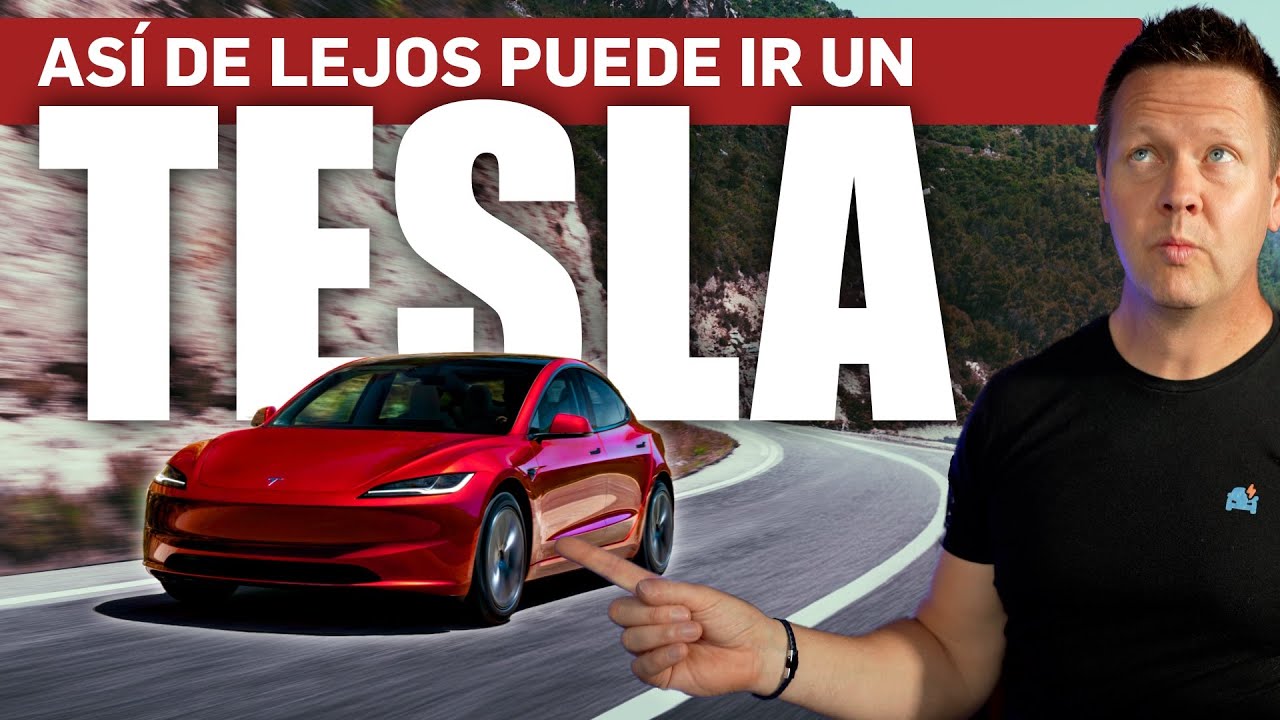 Prueba: TESLA MODEL 3 con MÁS Autonomía – ¿Hasta donde se puede llegar con una Batería?