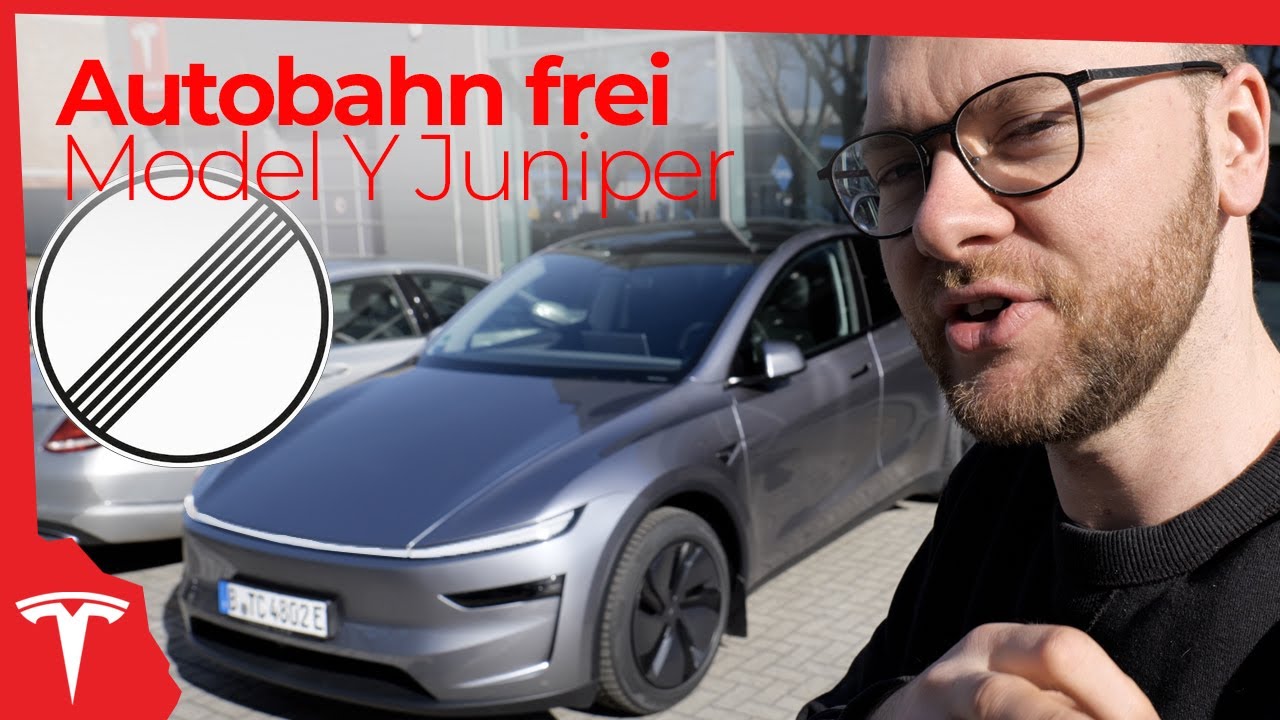 Vollgas im NEUEN Tesla Model Y Juniper – Wie macht es sich auf der Langstrecke?