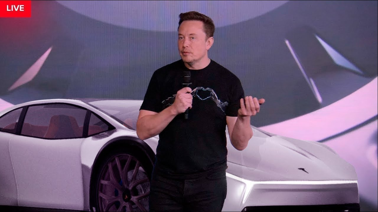 LIVE: Tesla’s unveils a masterpiece: The Tesla that will change the car industry forever – Tesla CEO