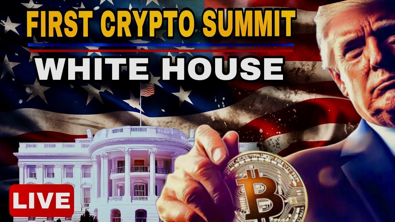 LIVE : WHITE HOUSE CRYPTO SUMMIT || DONALD TRUMP ||