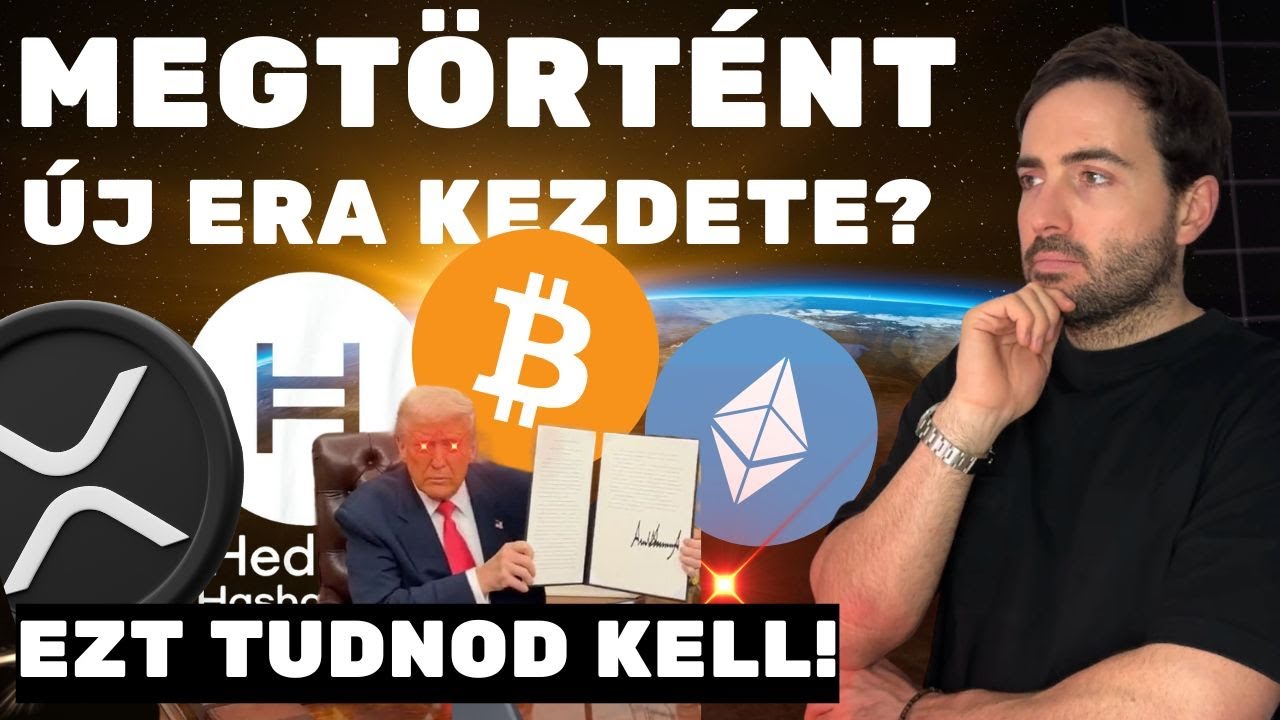 🇺🇸BITCOIN: Ez mindent megváltoztat! 👀 Kripto: Mire készülnek? / USA Bitcoin Stratégiai Tartalék