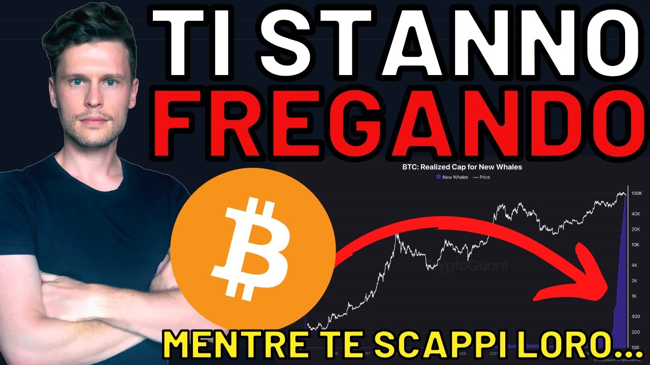 🚨 TI STANNO FREGANDO!! GUARDA QUESTO 🚨 MORNING w/CRYPTO: BITCOIN / ALTCOINS [time sensitive]