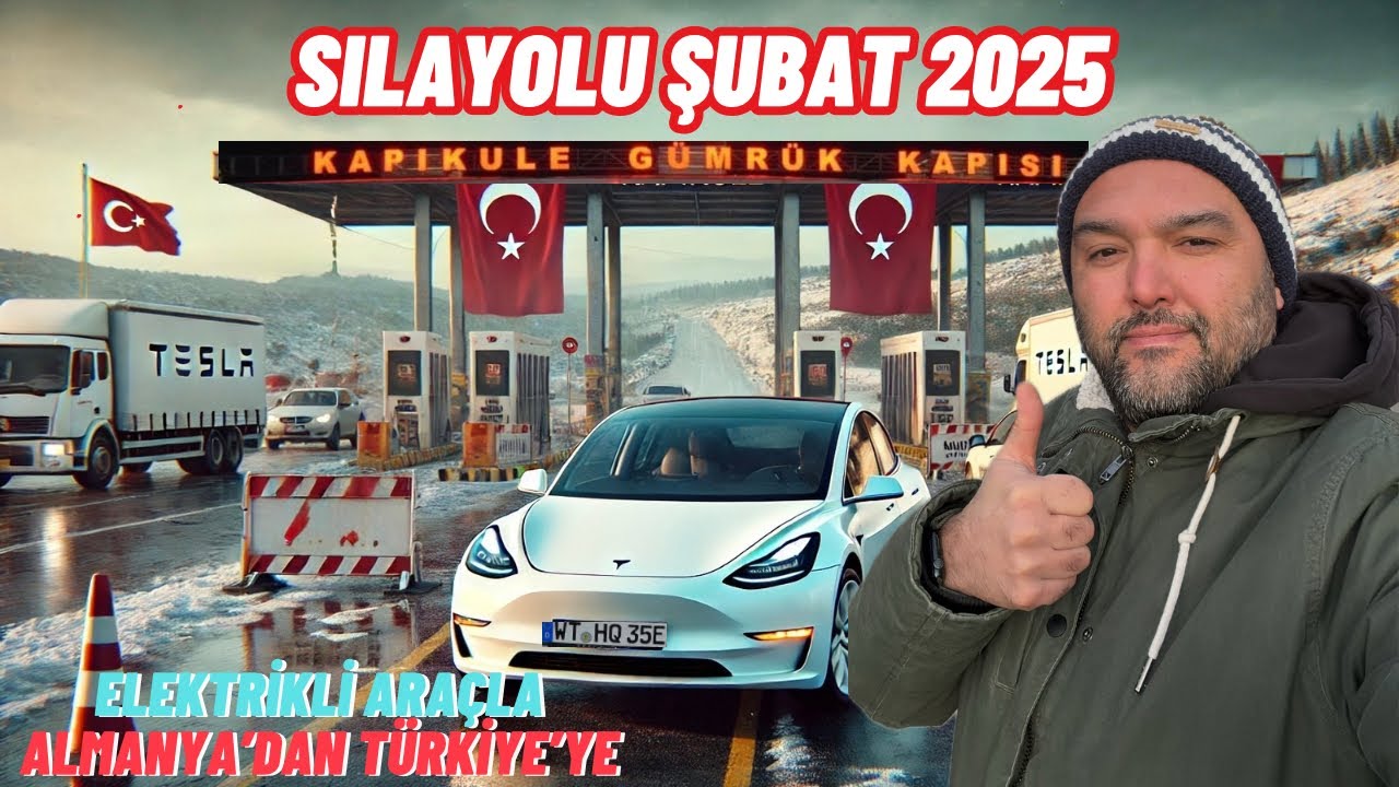 Tesla İle Kış Yolculuğu | Almanya’dan Türkiye’ye Sılayolu Şubat 2025