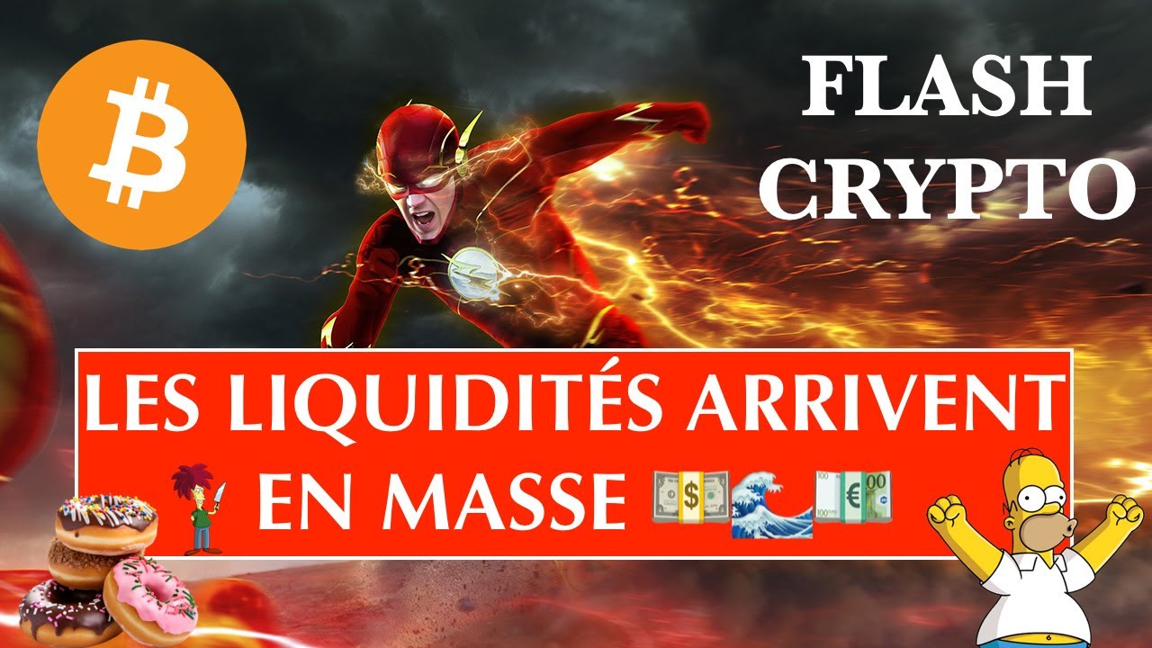 🚨 FLASH CRYPTO 📸⚡️ LES LIQUIDITÉS ARRIVENT EN MASSE ? Et ca ne vient pas des USA ⚠️