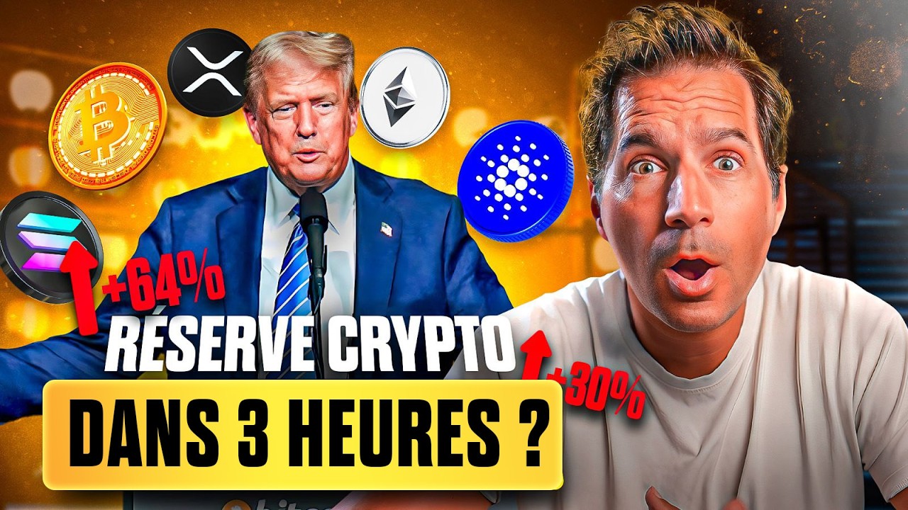 🚨 URGENT – Une nouvelle annonce “Crypto” de Donald Trump dès ce Soir?