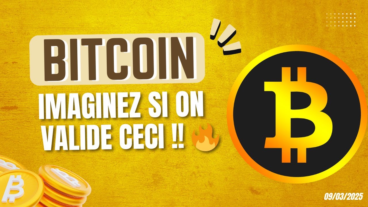 BITCOIN imaginez si on VALIDE CECI ! 🔥 analyse CRYPTO ETHEREUM ✅